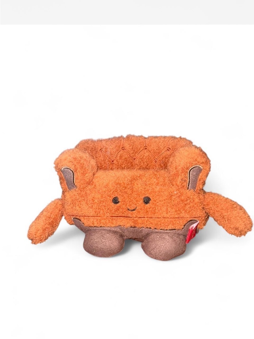 FRIENDS Plush Tagged Character in Brown and Orange
